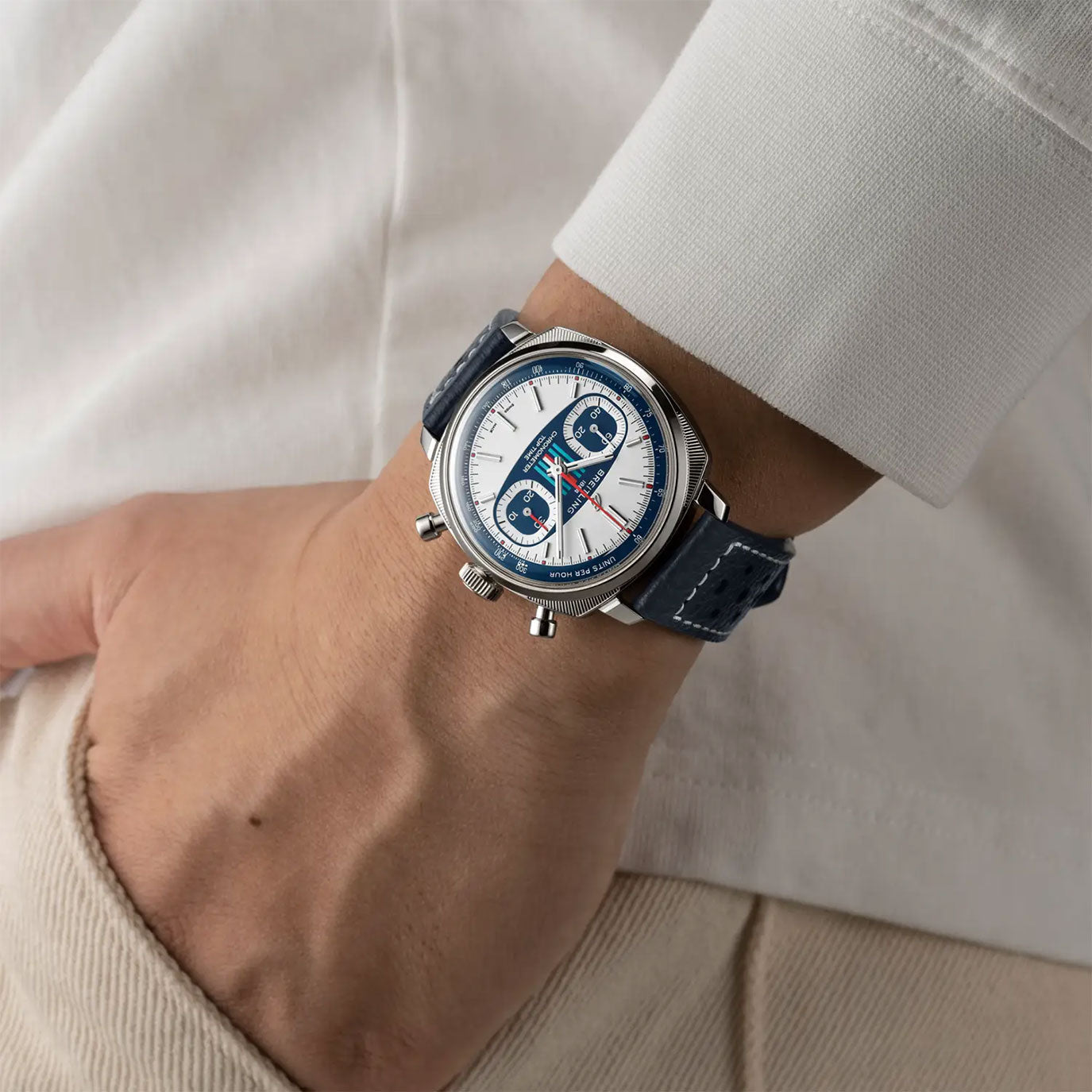 Unworn Breitling Top Time B01 Rracing 38, AB01772A1G1X1, box and papers