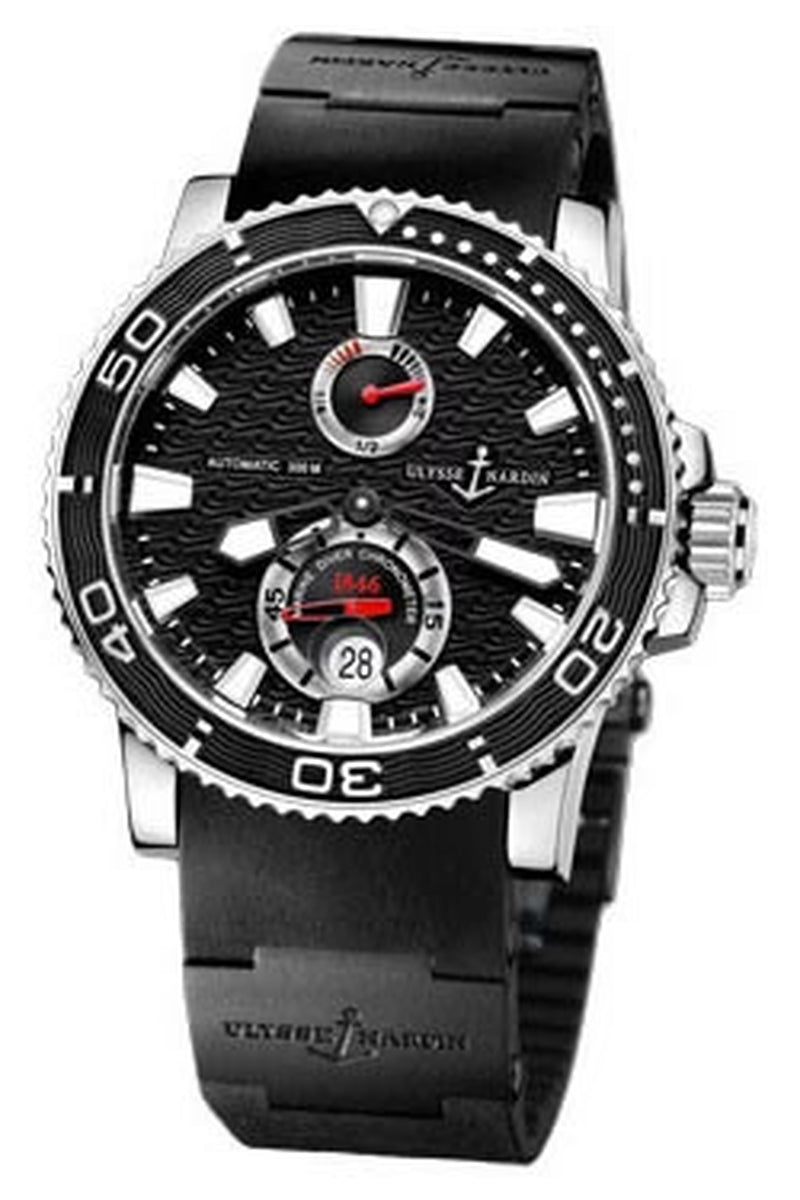 '- Marine Diver 42.7Mm - Stainless Steel - Rubber Strap