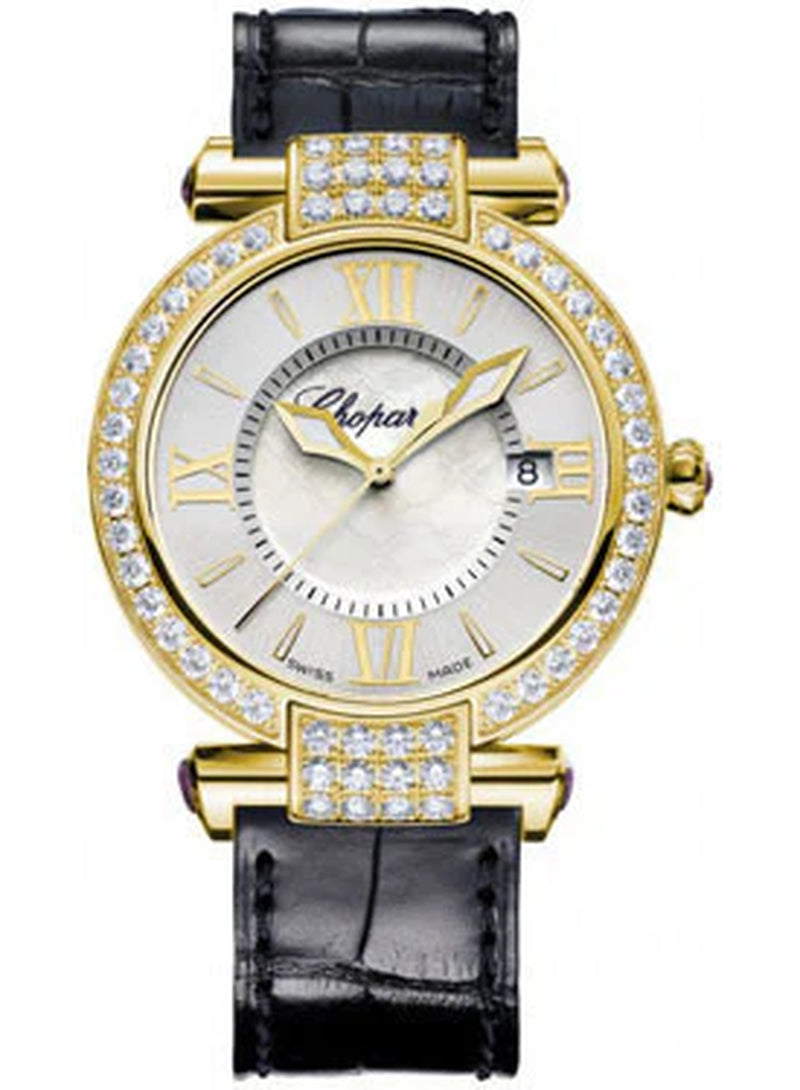'- Imperiale - Quartz 36Mm - Yellow Gold - Diamond Bezel