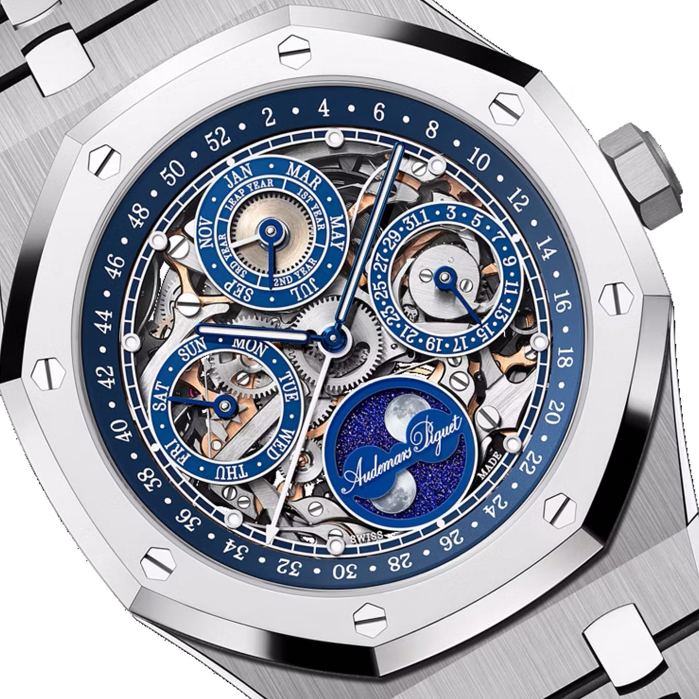 Audemars Piguet Royal Oak Perpetual Calendar "150th Anniversary", 26585XT.OO.1220XT.01, box and papers
