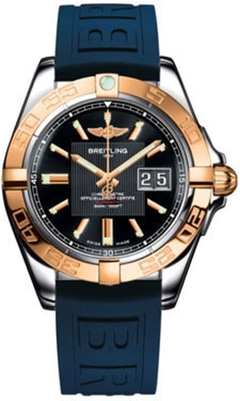'- Galactic 41 Steel-Rose Gold - Diver Pro III Strap