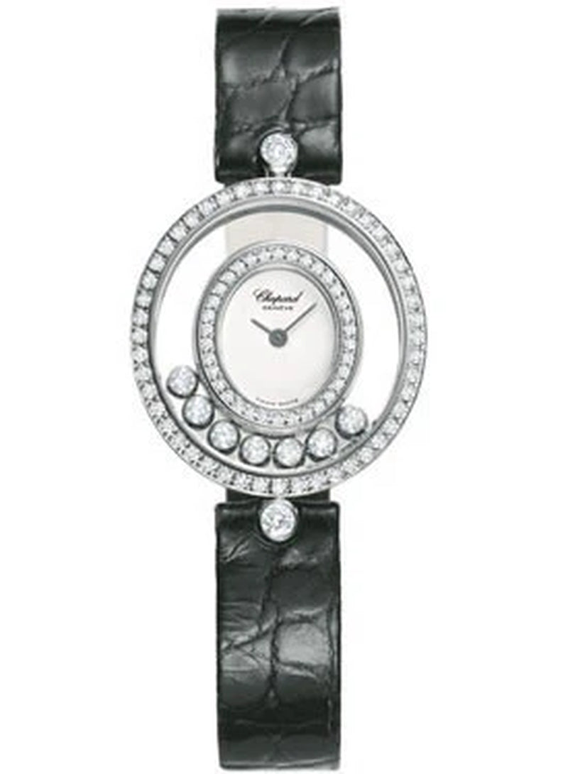 '- Happy Diamonds - Small - Leather Strap