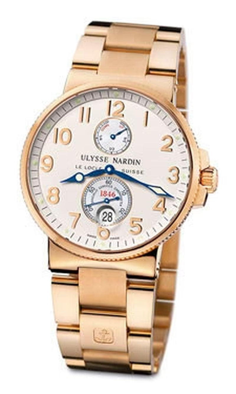 '- Marine Chronometer 41Mm - Rose Gold
