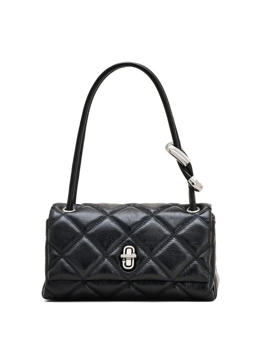 "THE DUAL BAG" QUILTED LEATHER BAG