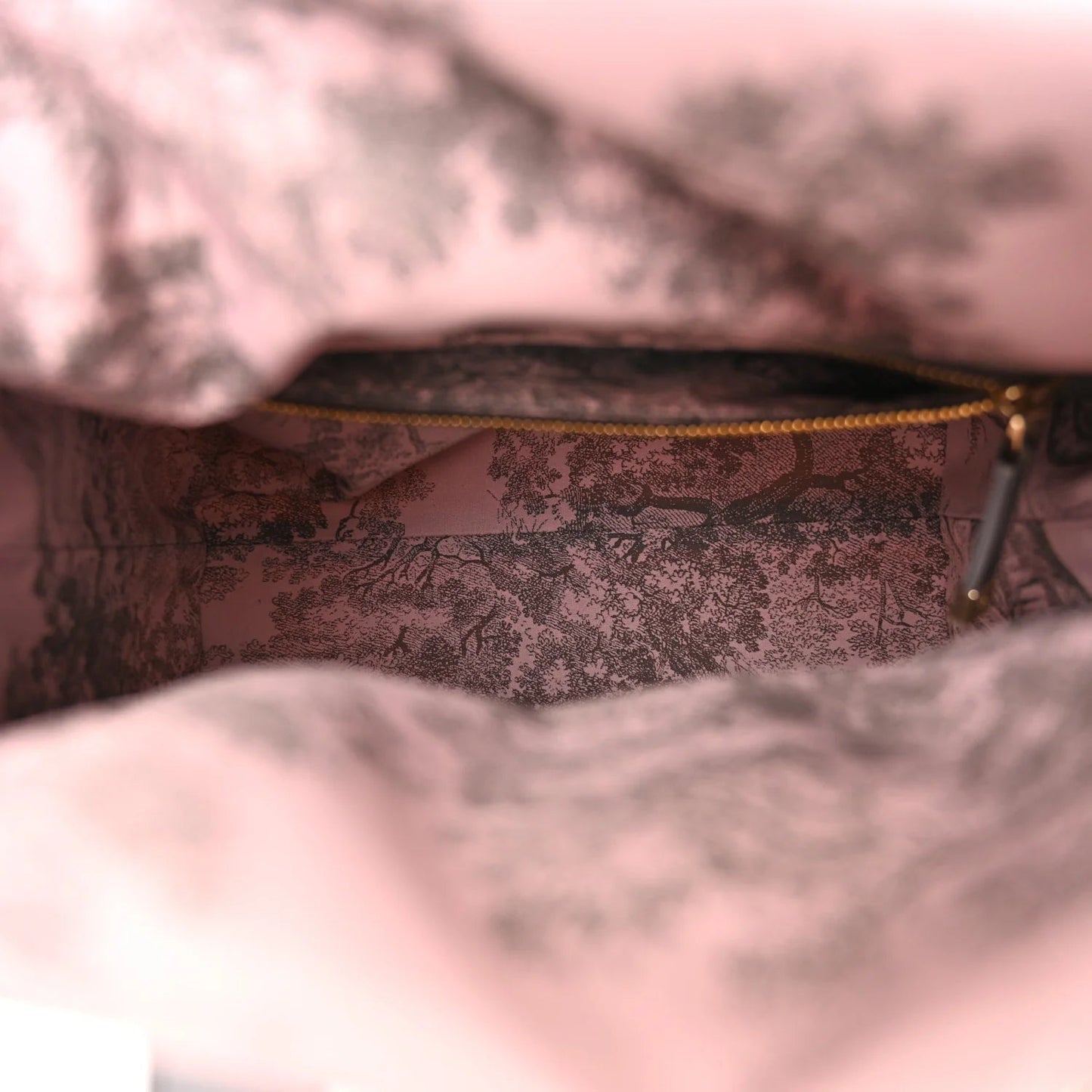 Wicker Oblique Medium Lady Dior Bag Pink Grey