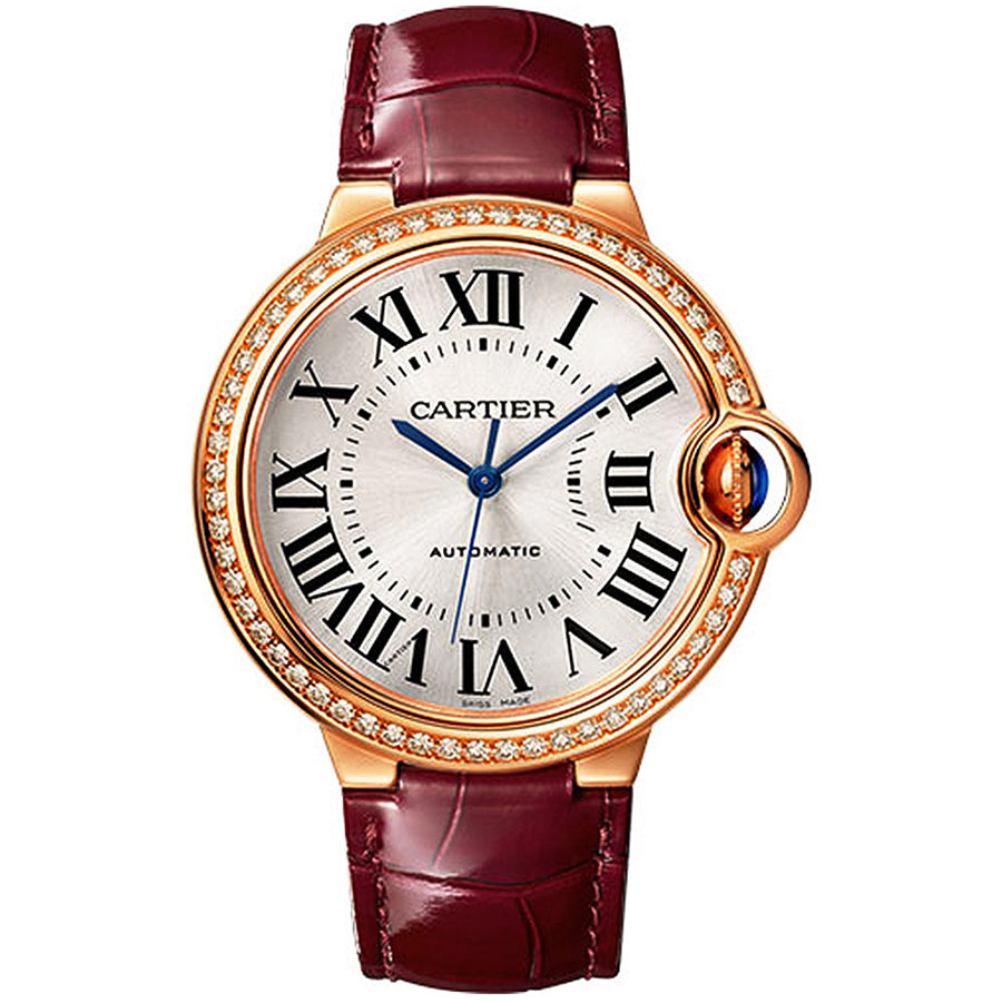 Cartier Ballon Bleu De Cartier 36mm WJBB0034 Silvered Sunray-Brushed Dial