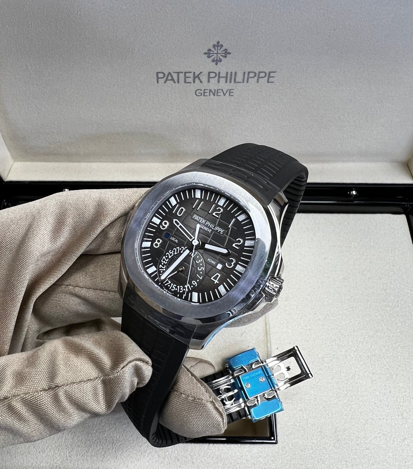 Patek Philippe Aquanaut 5164A-001 Travel Time Stainless Steel