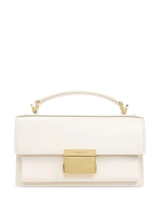 WOMEN WHITE LEATHER BAG