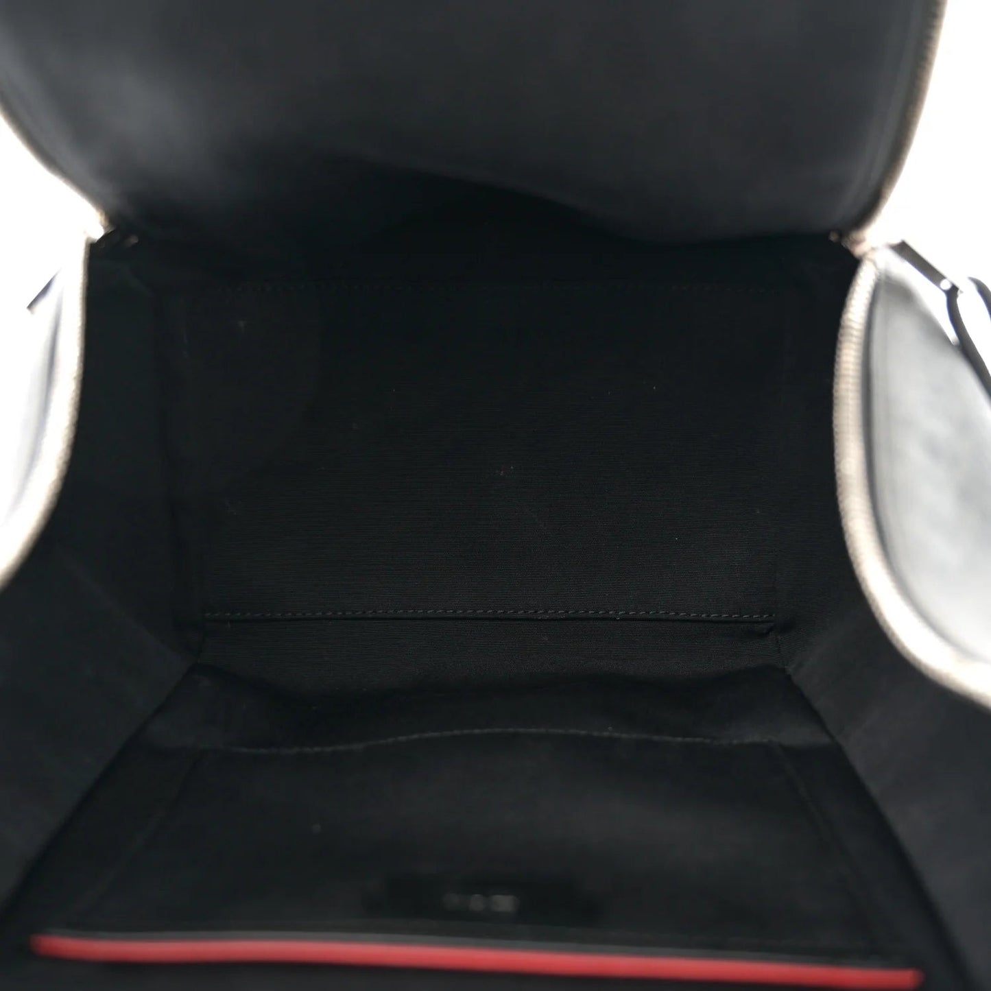 X Toru Kamei Coated Canvas Floral Skull Sling Backpack Grey Multicolor