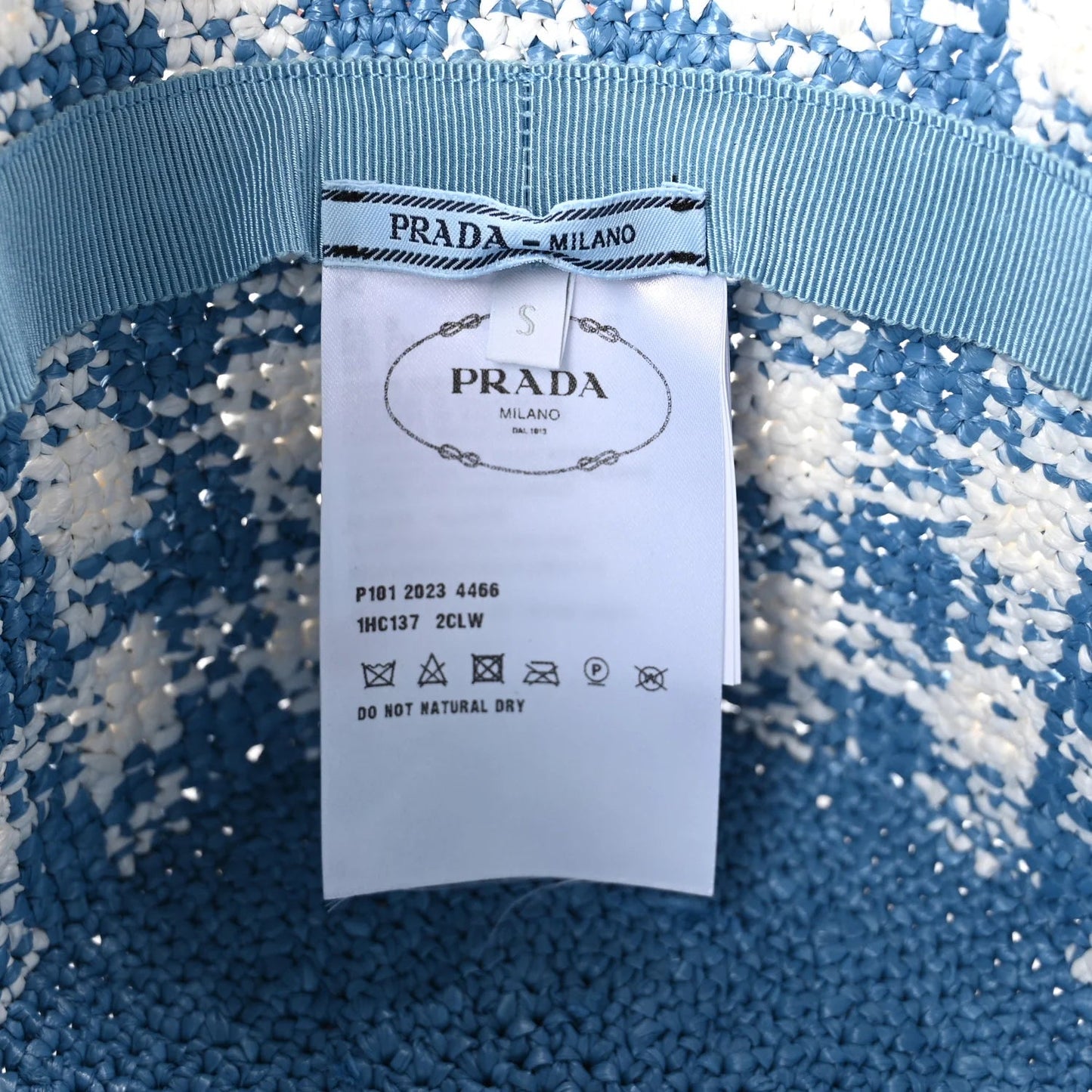 Yarn Raffia Effect Crochet Triangle Bucket Hat S Celeste