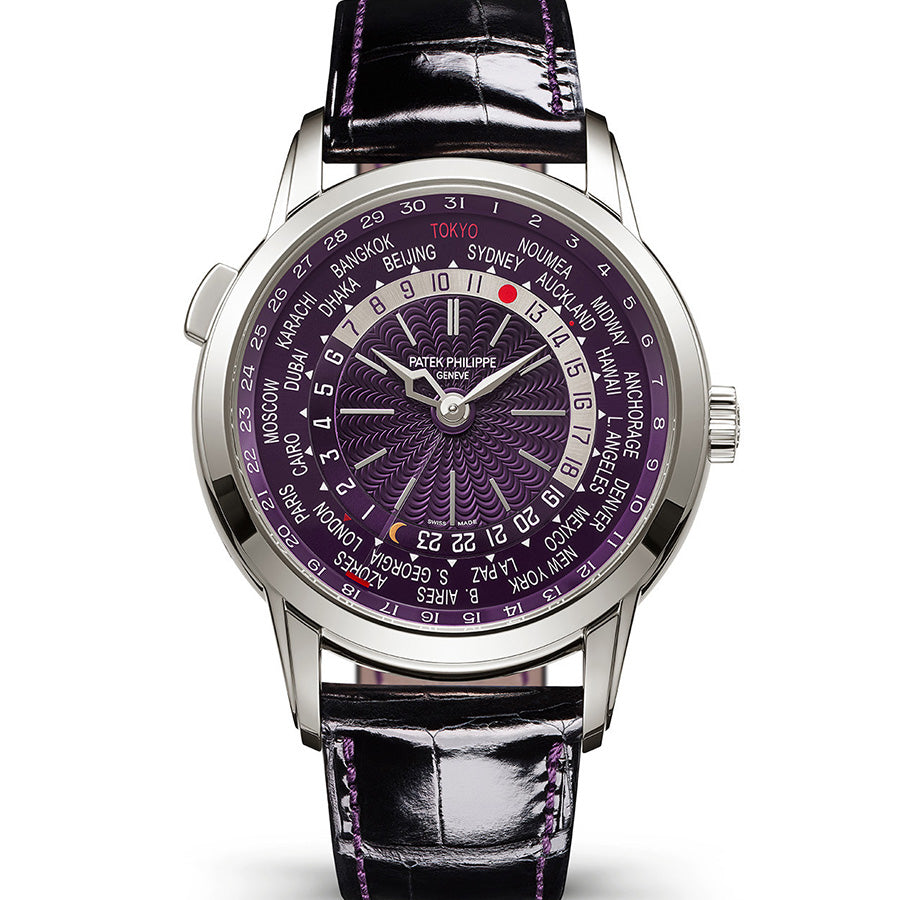 Patek Philippe World Time Complications Tokyo Edition 40mm Purple Dial 5330G-010