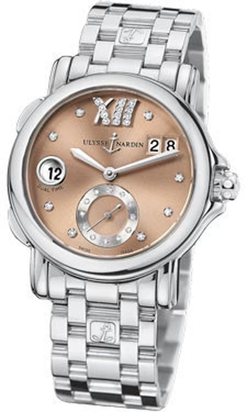 '- Dual Time Lady - Stainless Steel - Bracelet