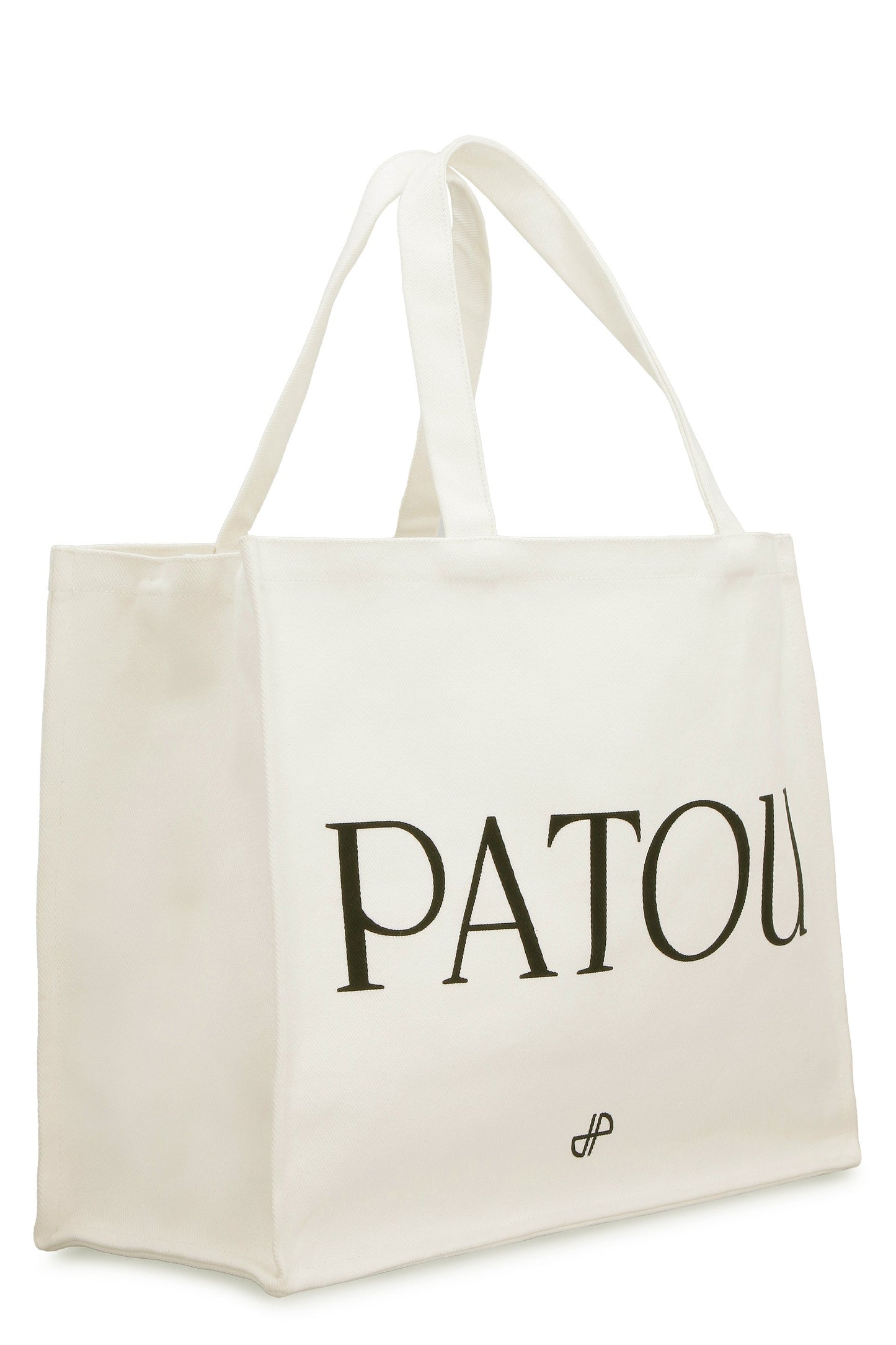 WHITE COTTON SHOPPING BAG
