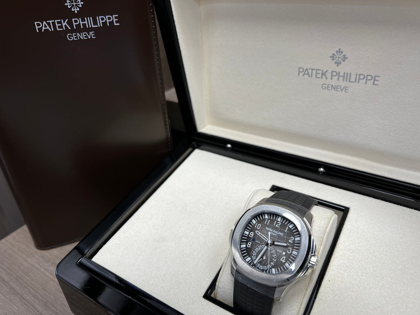 Patek Philippe Aquanaut 5164A-001 Travel Time Stainless Steel