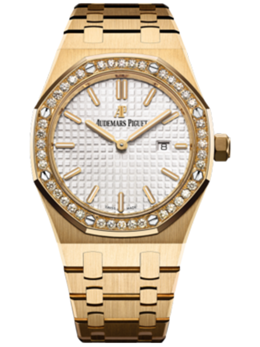 Audemars Piguet 18k Yellow Gold and Diamonds Audemars Piguet Royal Oak 67651BA.ZZ.1261BA.01