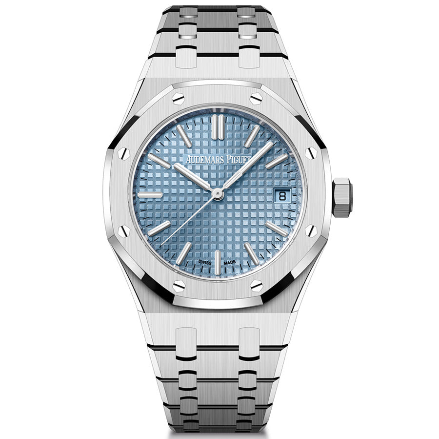Audemars Piguet Royal Oak 37mm 15550ST.OO.1356ST.08 Light Blue Dial