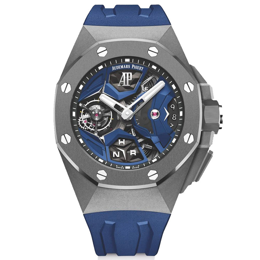 Audemars Piguet Royal Oak Concept Flying Tourbillon GMT 44mm 26589IO.OO.D030CA.01 Openworked Dial Pre-owned