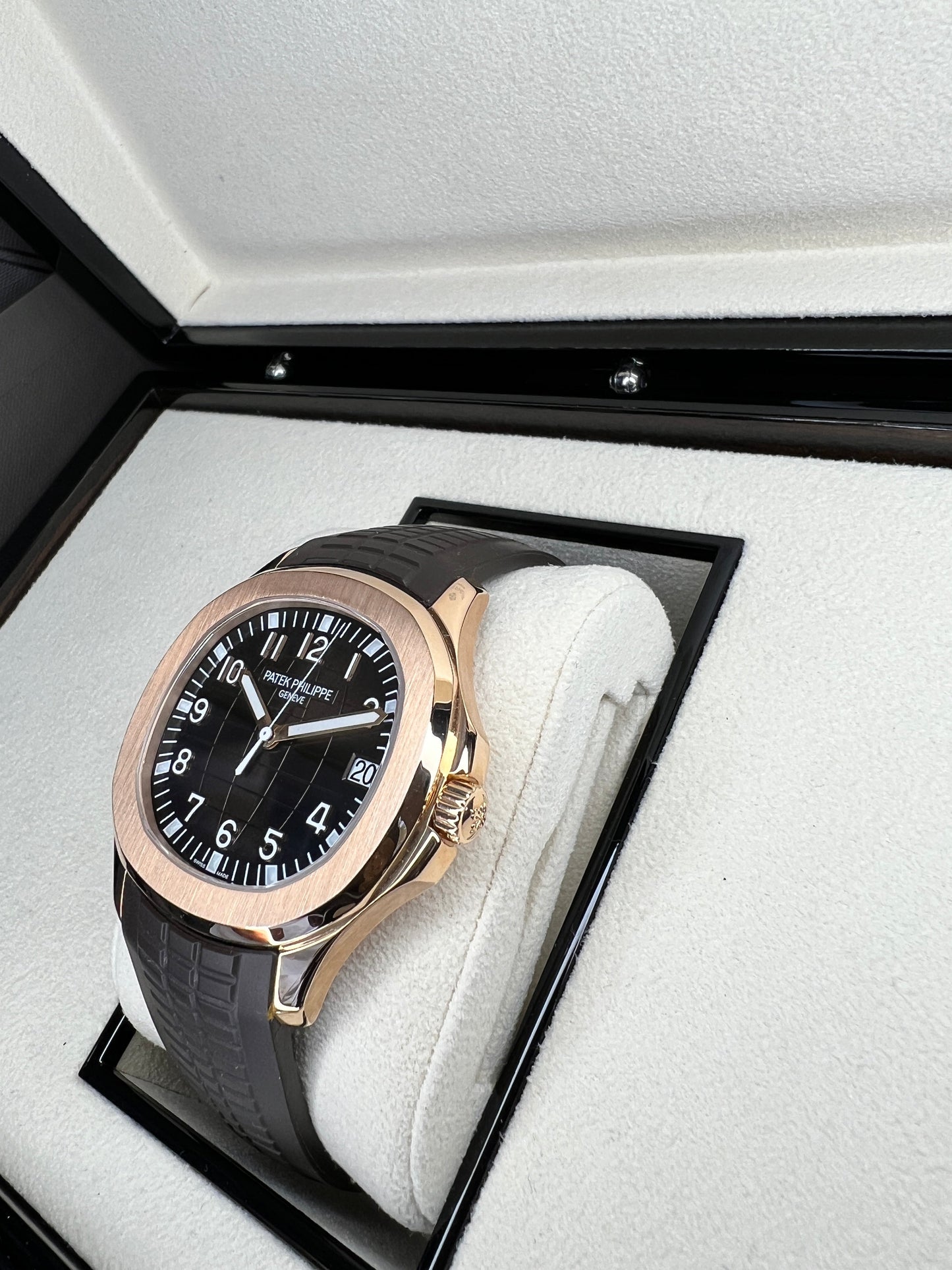 Patek Philippe Aquanaut 5167R-001 Rose Gold on Rubber Strap