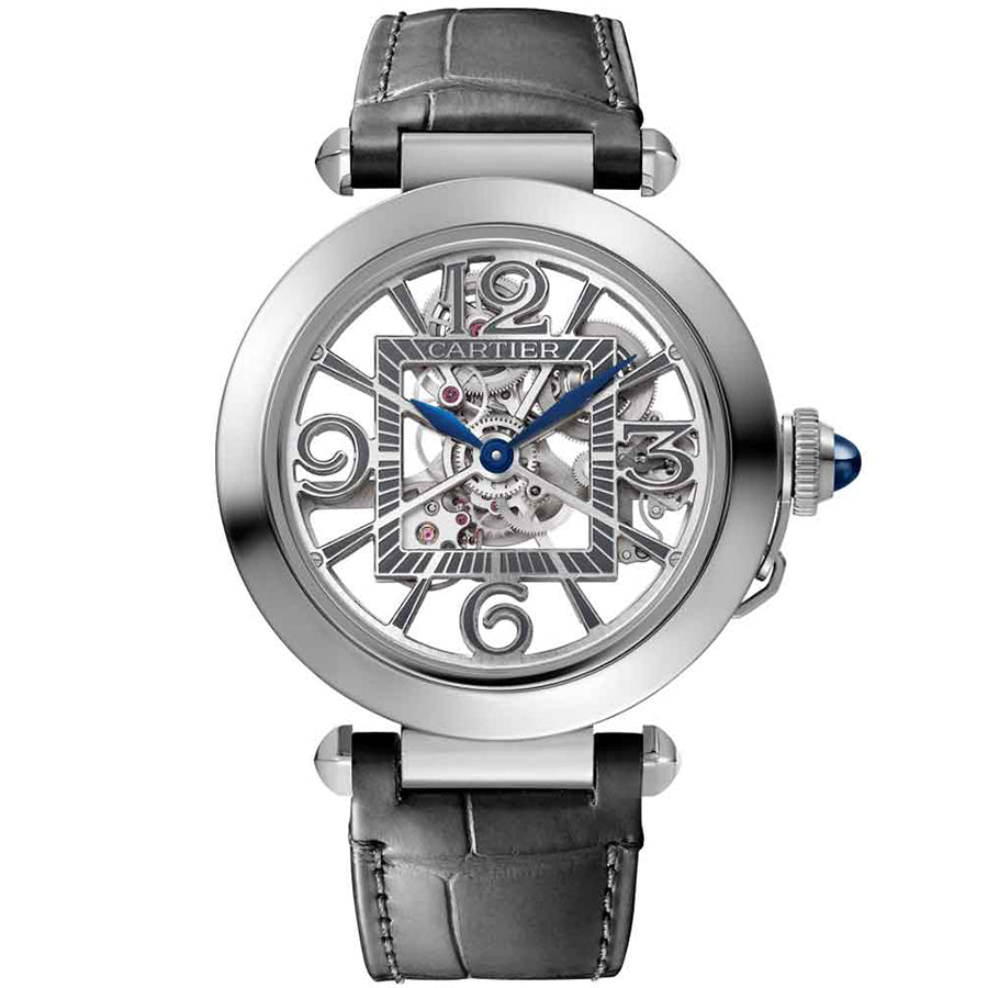 Cartier Pasha De Cartier 41mm WHPA0007 Openworked Dial