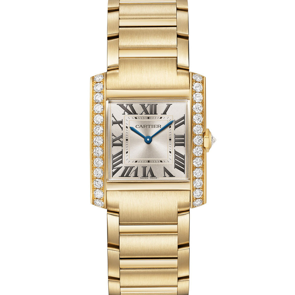 Cartier Tank Francaise 32mm Golden Dial WJTA0040