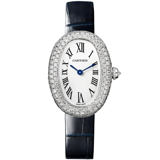 Cartier Baignoire 32mm Silver Dial WJBA0015