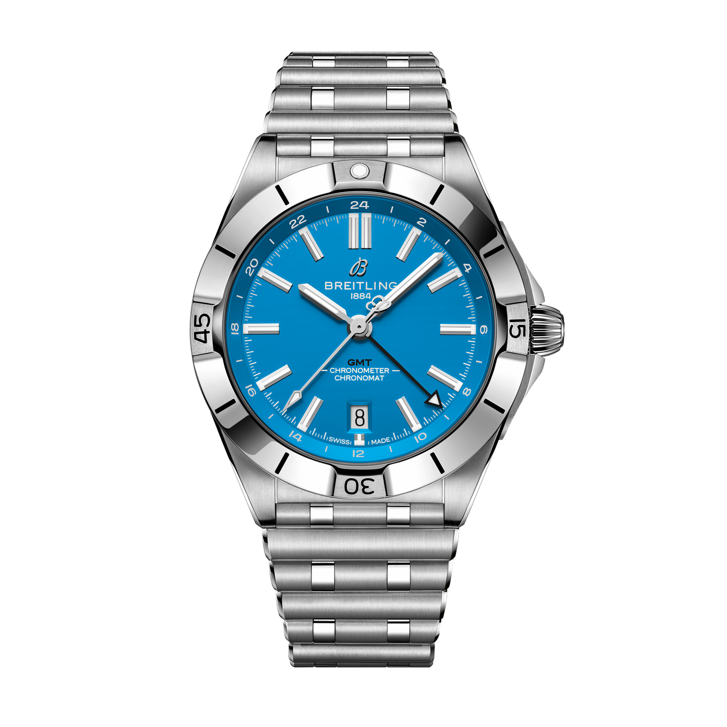 Chronomat GMT 40 Carolina Panthers