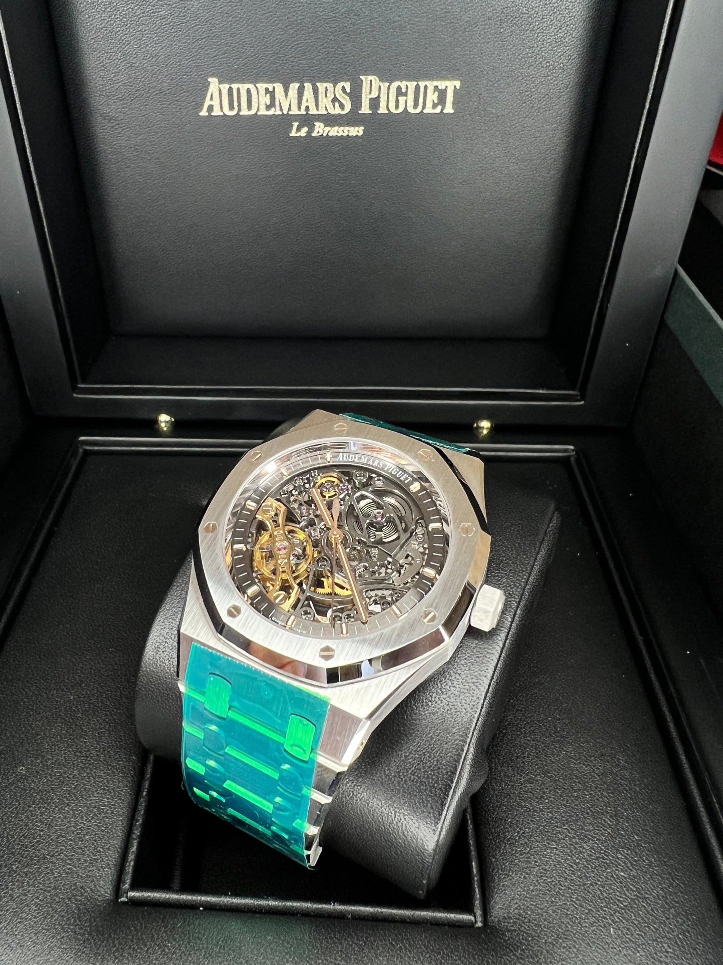 Audemars Piguet Royal Oak Double Balance Wheel Openworked | 15407ST.OO.1220ST.01 | Unworn Complete Box Papers