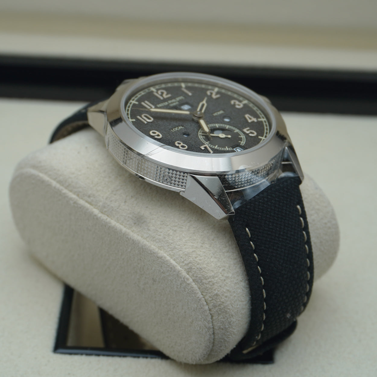 Patek Philippe Complications Annual Calendar Travel Time 41mm 5326g-001 Charcoal Grey Dial