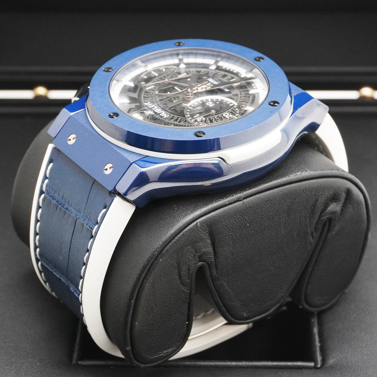 Hublot Classic Fusion Blue Ibiza Limited Edition Blue Ceramic 45mm 525.EX.0129.LR.IBZ22