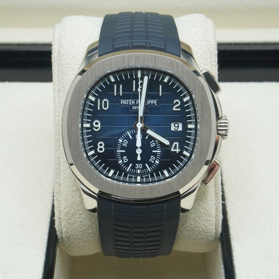Patek Philippe Aquanaut Chronograph 42mm 5968G-001 Blue Dial
