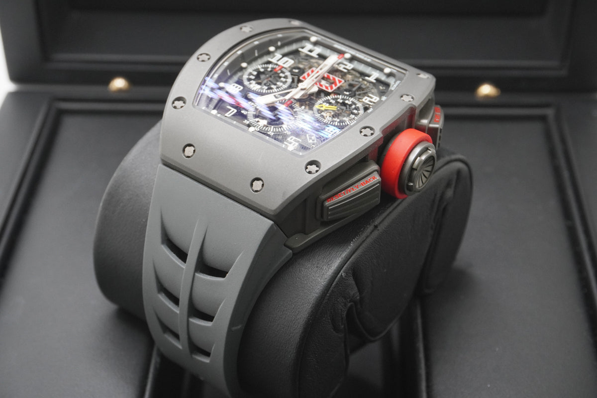 Richard Mille Chronograph RM11-FM Tantalite 50mm Openworked Dial Pre-Owned