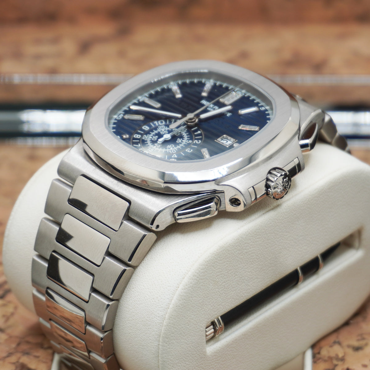 Patek Philippe 40th Anniversary Edition Nautilus Grand Complications 44mm 5976/1G Blue Dial