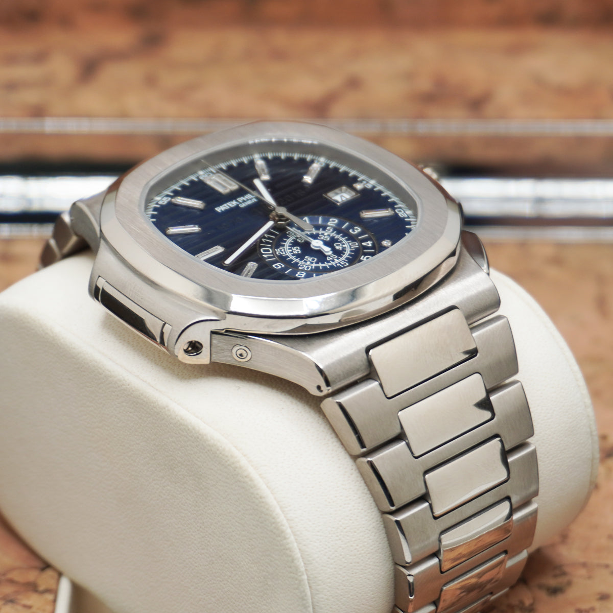 Patek Philippe 40th Anniversary Edition Nautilus Grand Complications 44mm 5976/1G Blue Dial