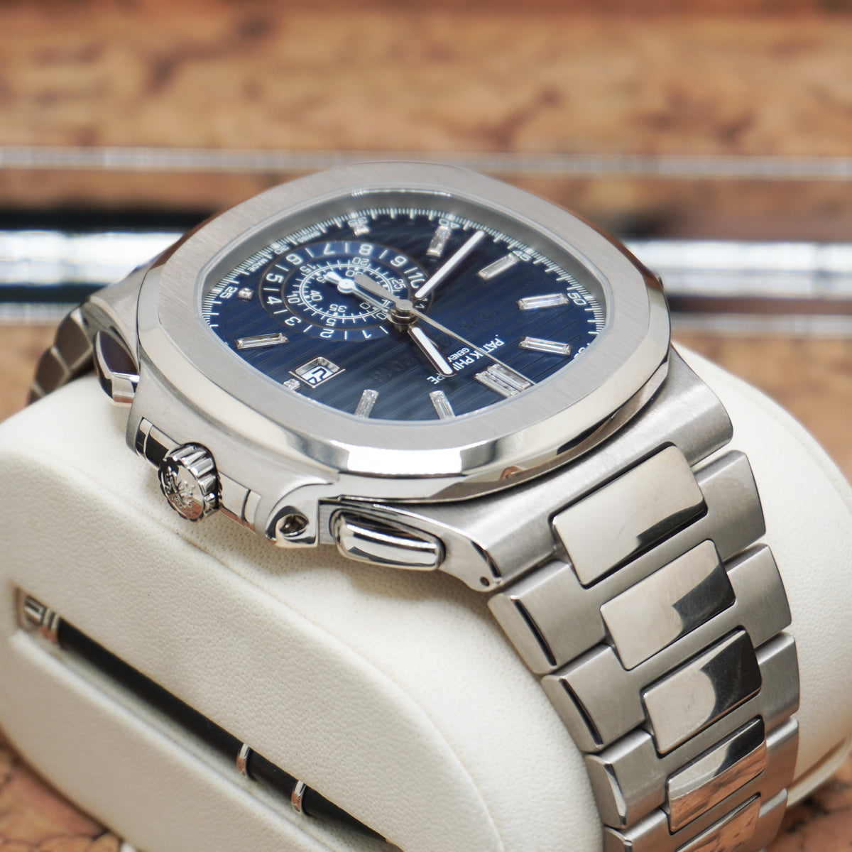 Patek Philippe 40th Anniversary Edition Nautilus Grand Complications 44mm 5976/1G Blue Dial