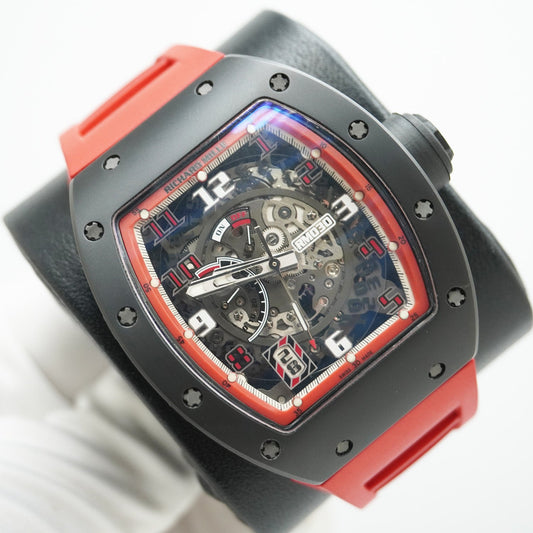 Richard Mille RM030 CA-TZP "Black Dash" Limited Edition of 50 Pieces 50mm Openworked Dial Pre-Owned