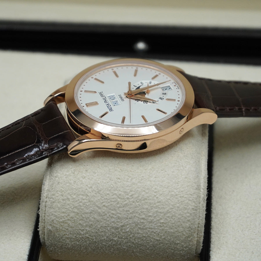 Patek Philippe Annual Calendar Complication 38mm 5396R Silver Dial