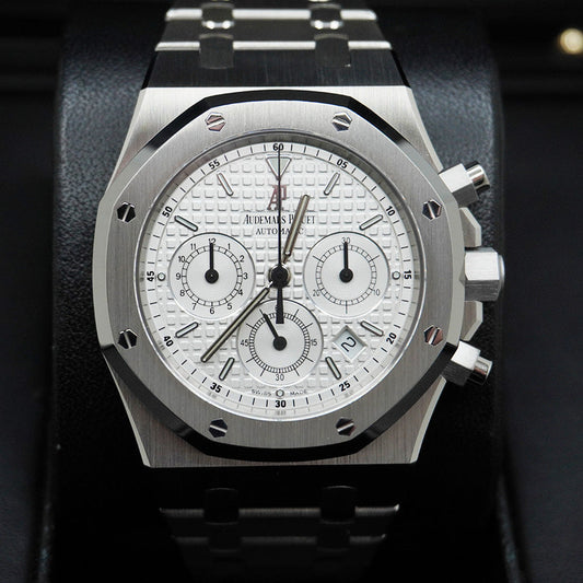 Audemars Piguet Royal Oak Chronograph 39mm 25860ST White Dial Pre-Owned