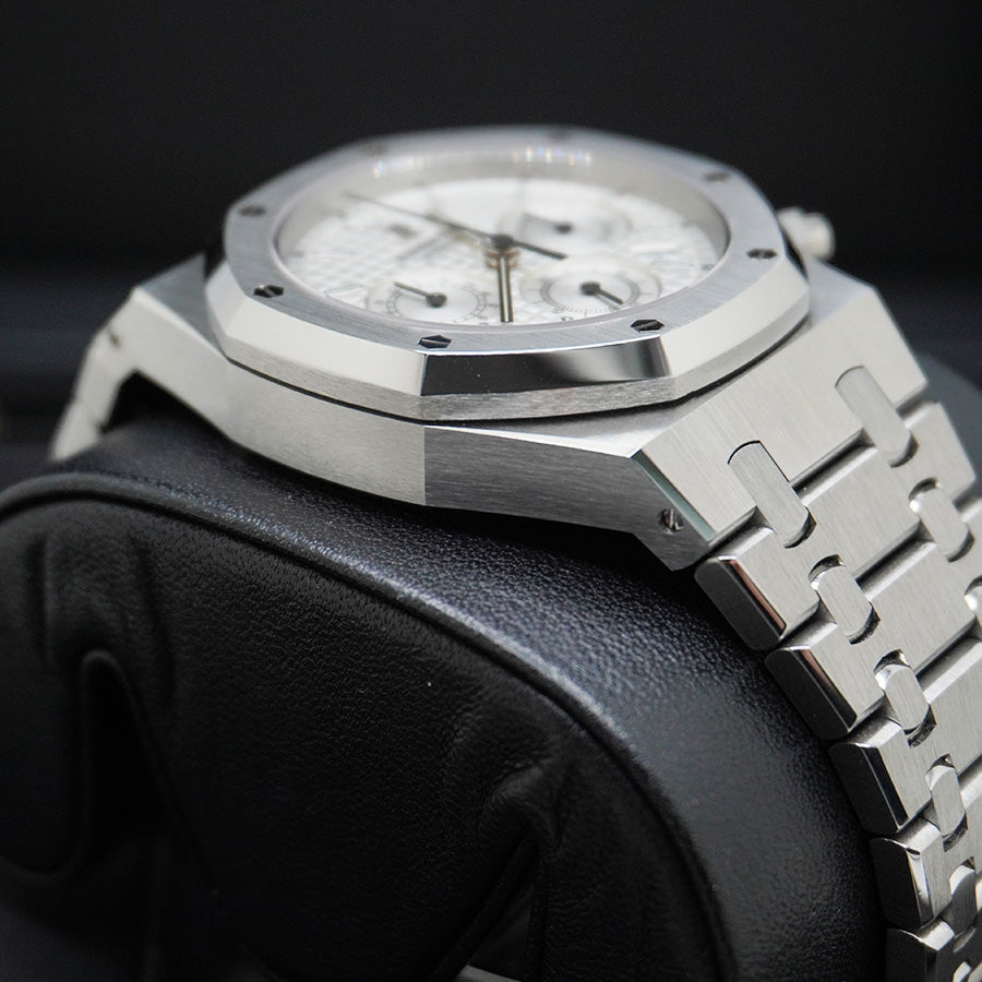 Audemars Piguet Royal Oak Chronograph 39mm 25860ST White Dial Pre-Owned