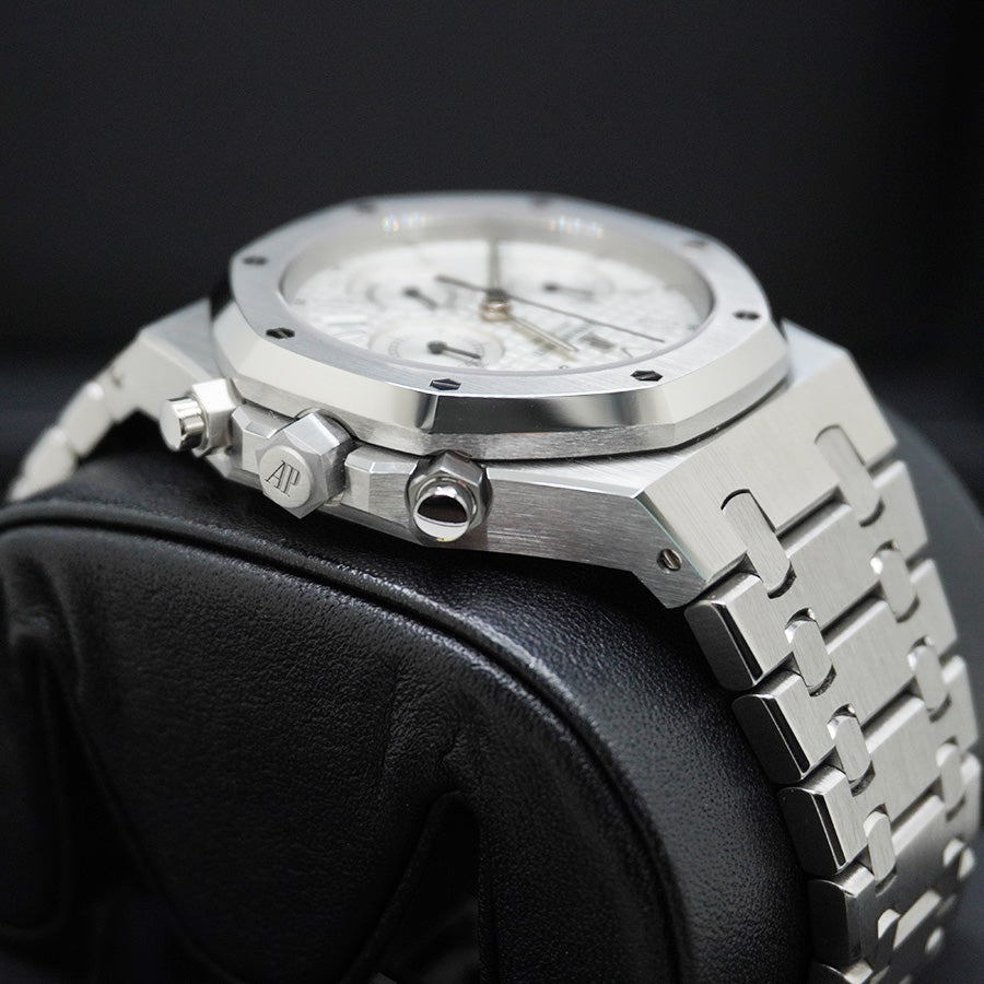 Audemars Piguet Royal Oak Chronograph 39mm 25860ST White Dial Pre-Owned