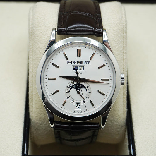 Patek Philippe Annual Calendar Complication 38mm White Dial 5396G