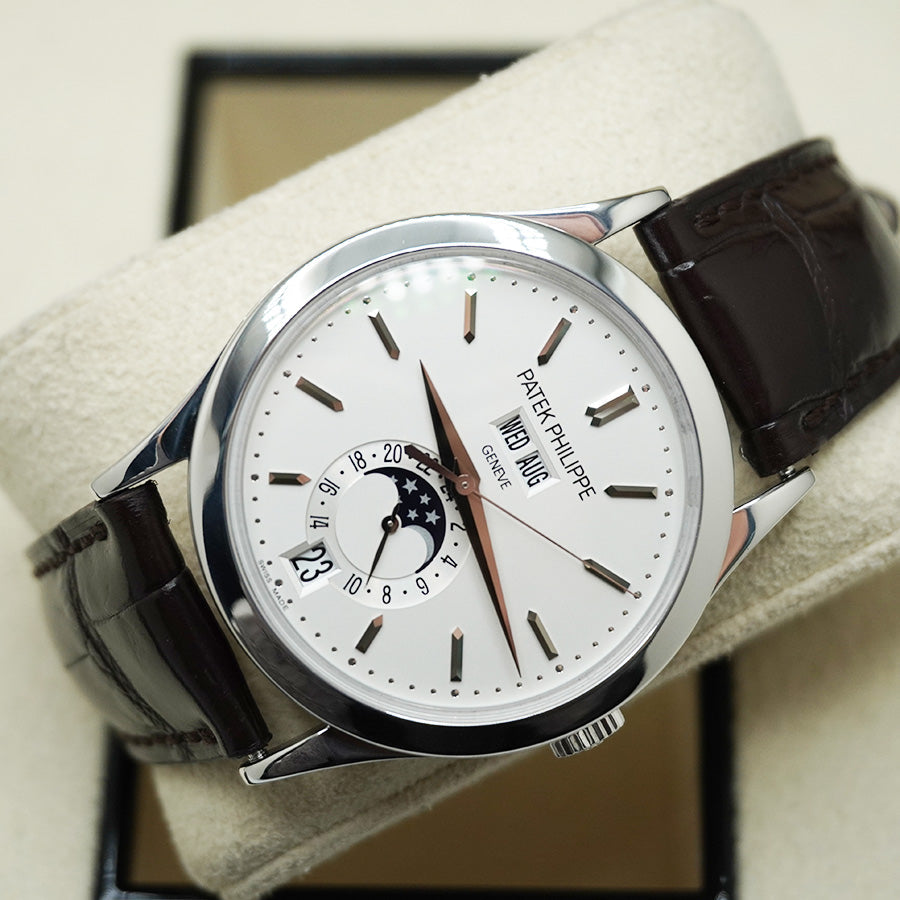 Patek Philippe Annual Calendar Complication 38mm White Dial 5396G