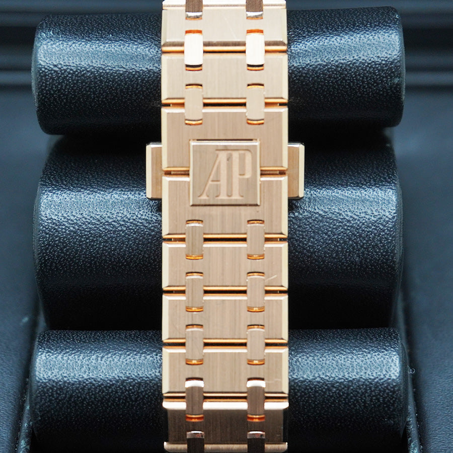 Audemars Piguet Royal Oak 37mm 15551OR.ZZ.1356OR.05 Blue Dial