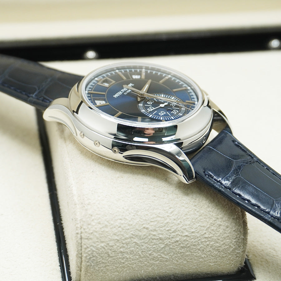 Patek Philippe Annual Calendar Chronograph Complication 42mm 5905P Blue Dial Pre-Owned