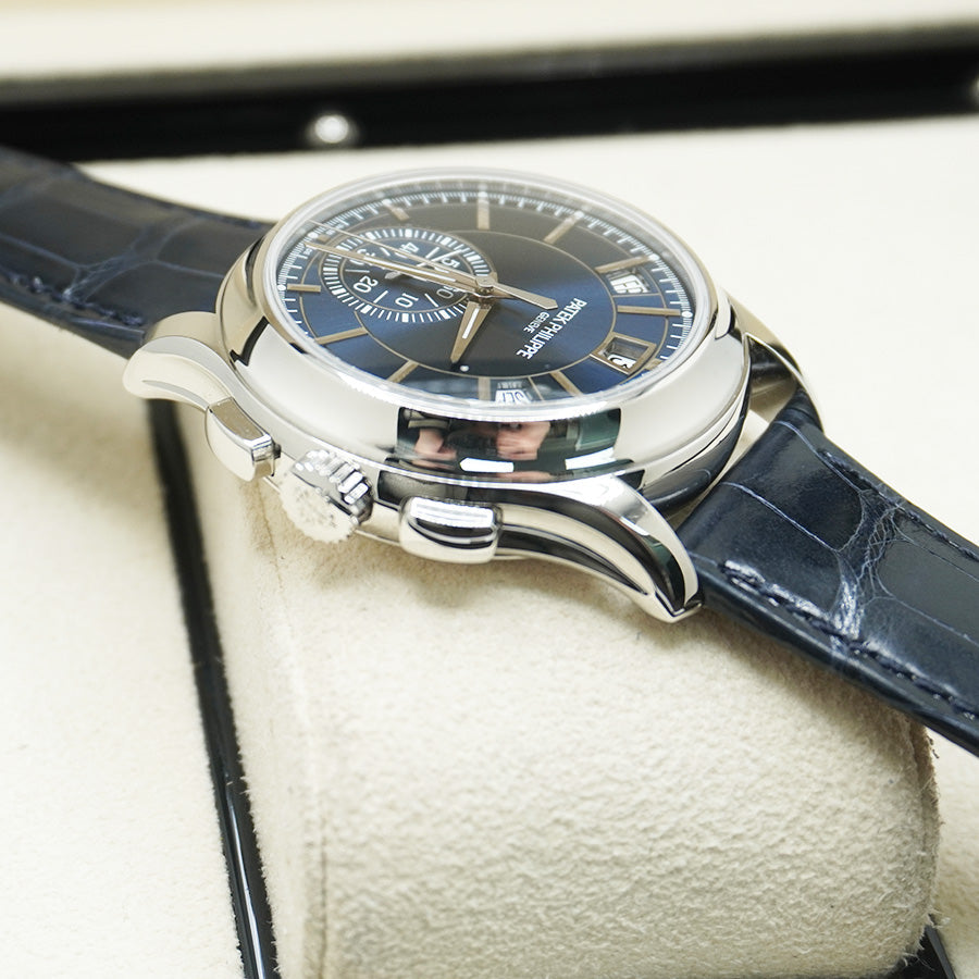 Patek Philippe Annual Calendar Chronograph Complication 42mm 5905P Blue Dial Pre-Owned