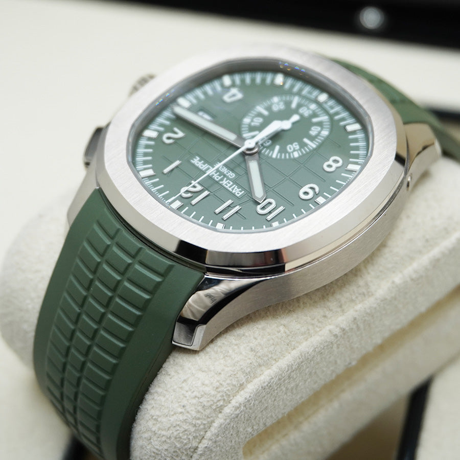 Patek Philippe Aquanaut Chronograph 42mm 5968G-010 Green Dial