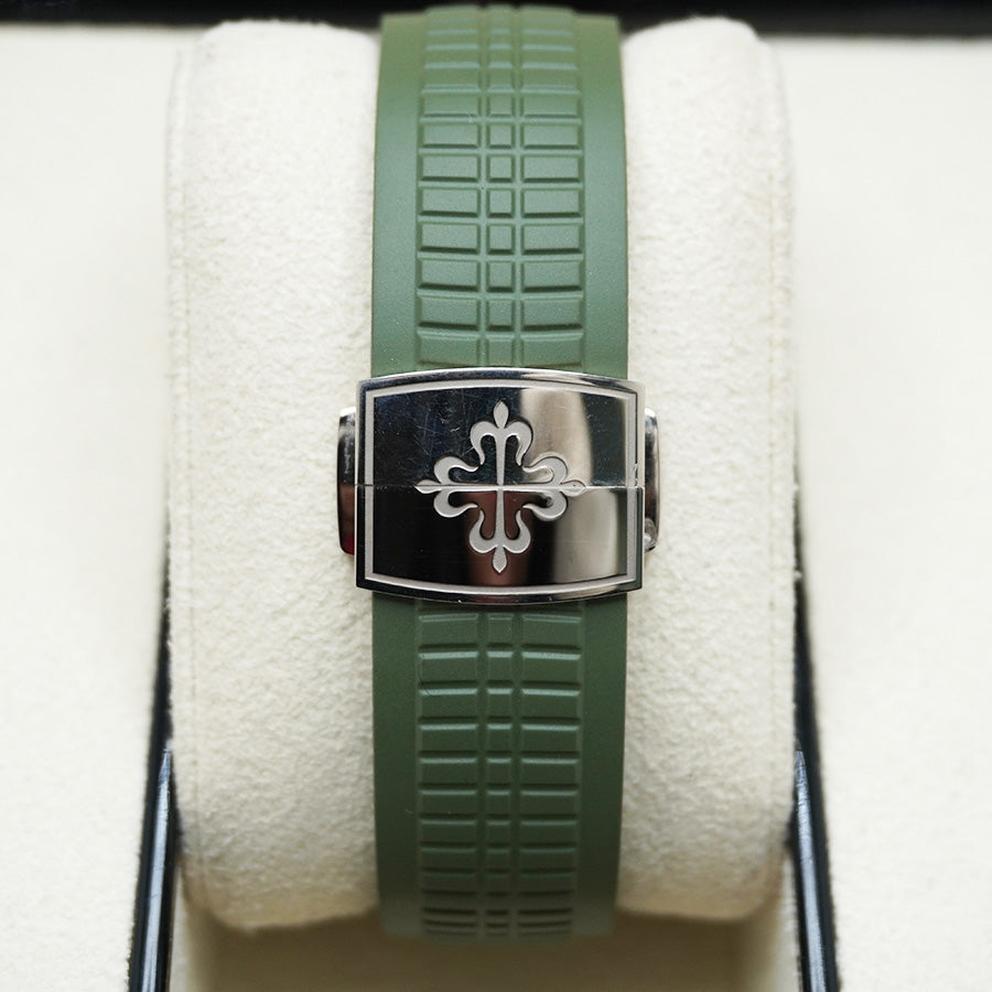 Patek Philippe Aquanaut Chronograph 42mm 5968G-010 Green Dial