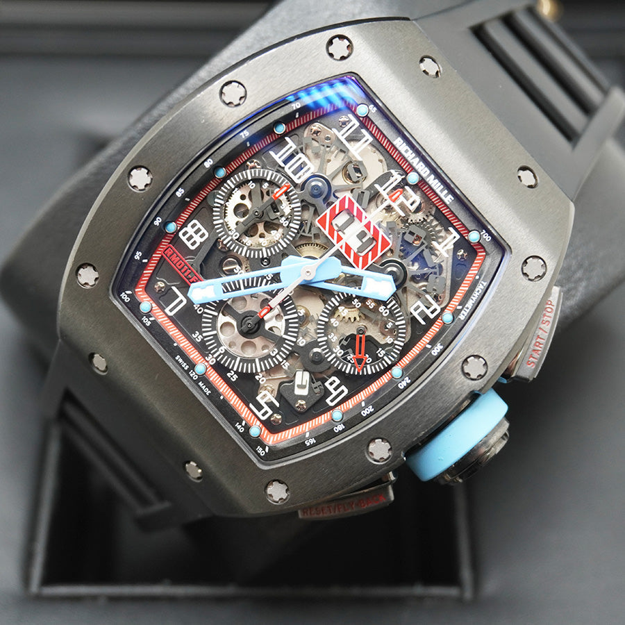 Richard Mille RM11-FM Felipe Massa Limited Edition Argentina Ceramic 50mm Openworked Dial Pre-Owned