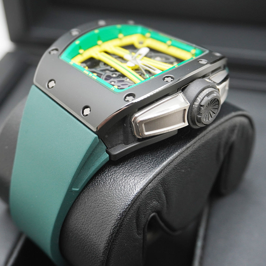 Richard Mille RM61-01 Limited Edition Yohan Blake Ceramic 50mm Openworked Dial Pre-Owned