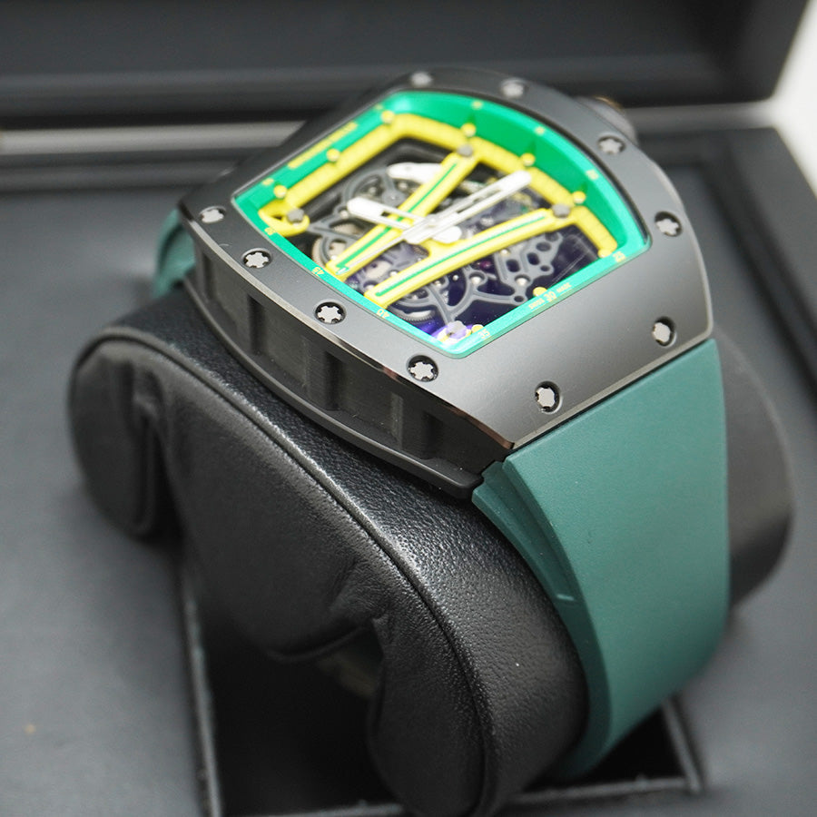 Richard Mille RM61-01 Limited Edition Yohan Blake Ceramic 50mm Openworked Dial Pre-Owned