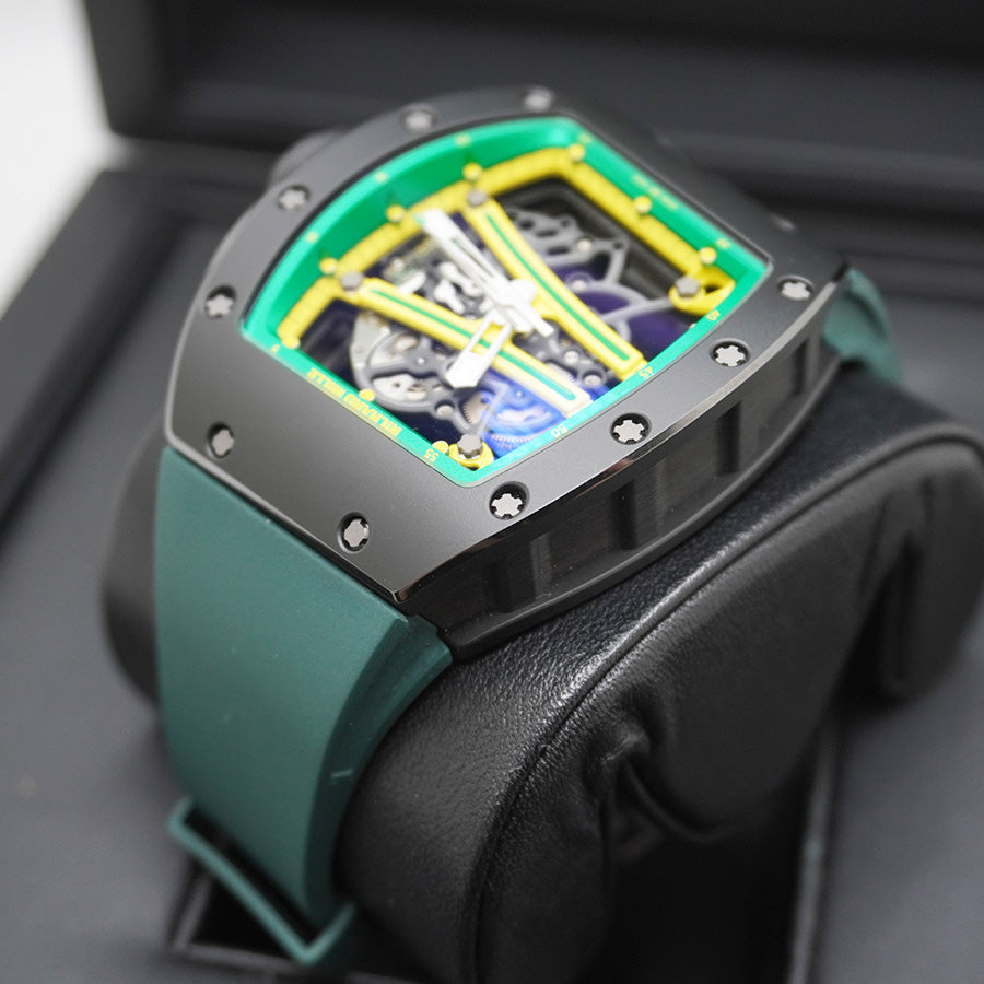 Richard Mille RM61-01 Limited Edition Yohan Blake Ceramic 50mm Openworked Dial Pre-Owned